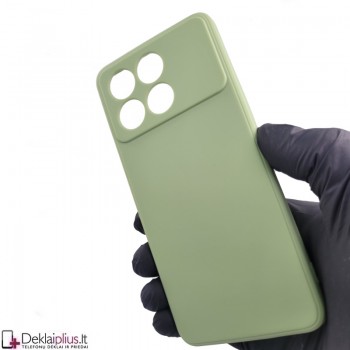 Liquid Air silikoninis šviesiai žalias dėklas - su kameros apsauga (Xiaomi Poco F6 Pro 5G) Liquid Air silikoninis šviesiai žalias dėklas - su kameros apsauga (Xiaomi Poco F6 Pro 5G)